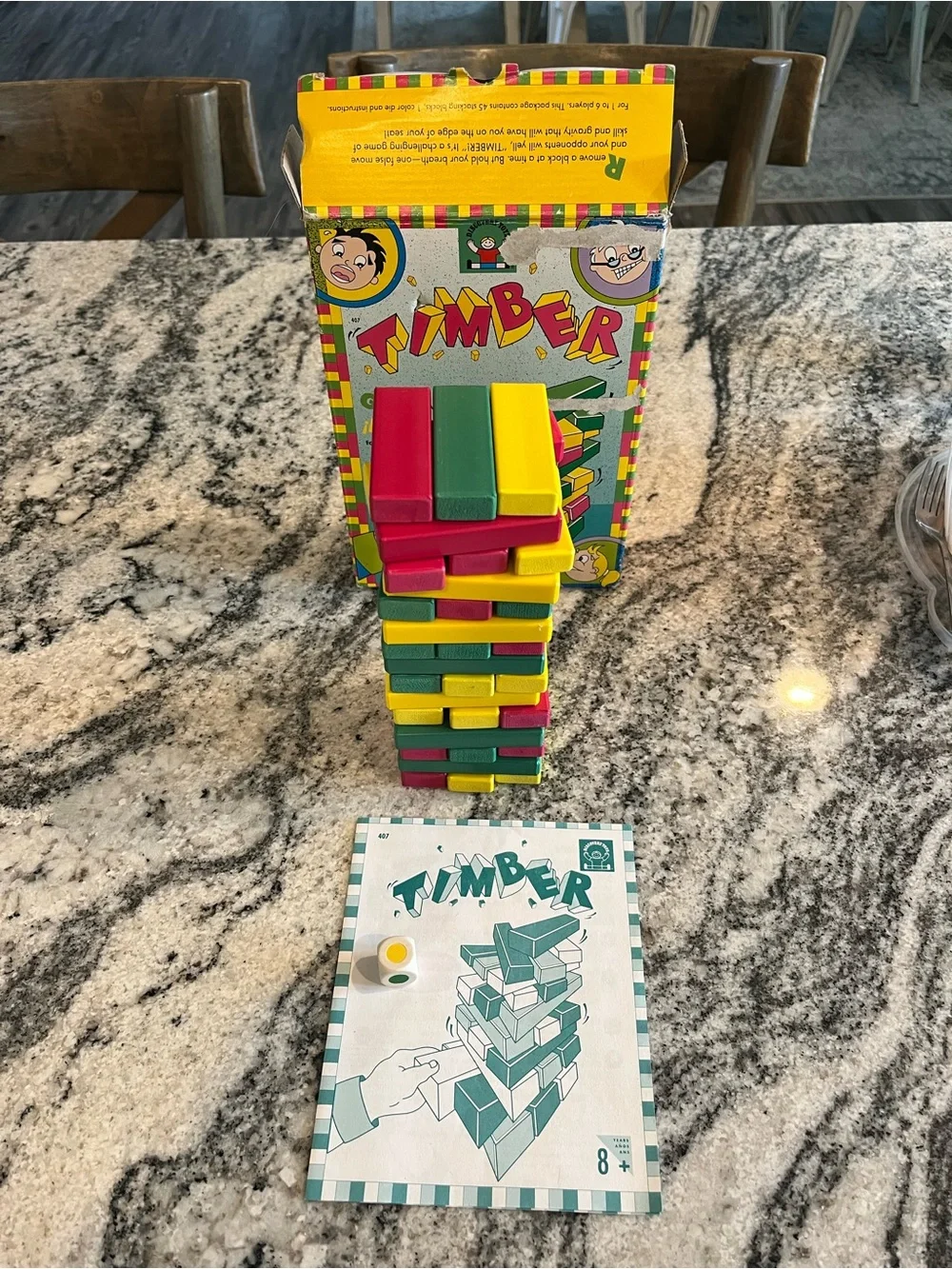 Timber Wooden Block Stacking Game